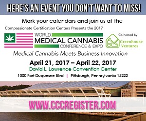 World Medical Cannabis Conference & Expo - April 21-22, 2017 - Pittsburgh, PA