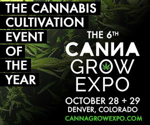 The 6th CannaGrow Expo - October 28 + 29 - Denver, CO