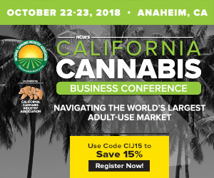 California Cannabis Business Conference - October 22-23, 2018 - Anaheim, CA