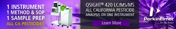 PerkinElmer - Qsight 420 LC/MS/MS All California Pesticide Analysis on One Instrument